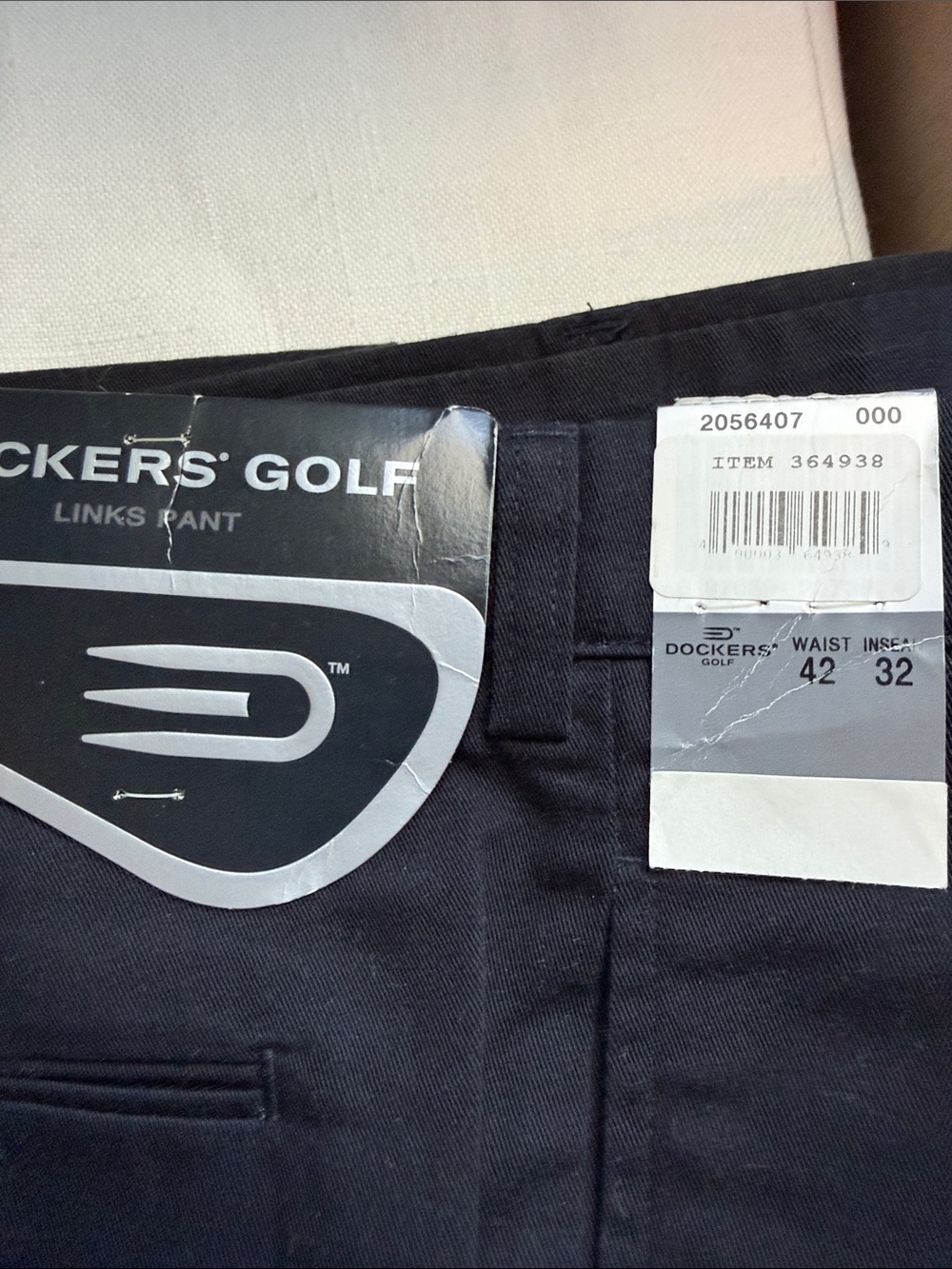 Dockers Men's Black Chino Pants